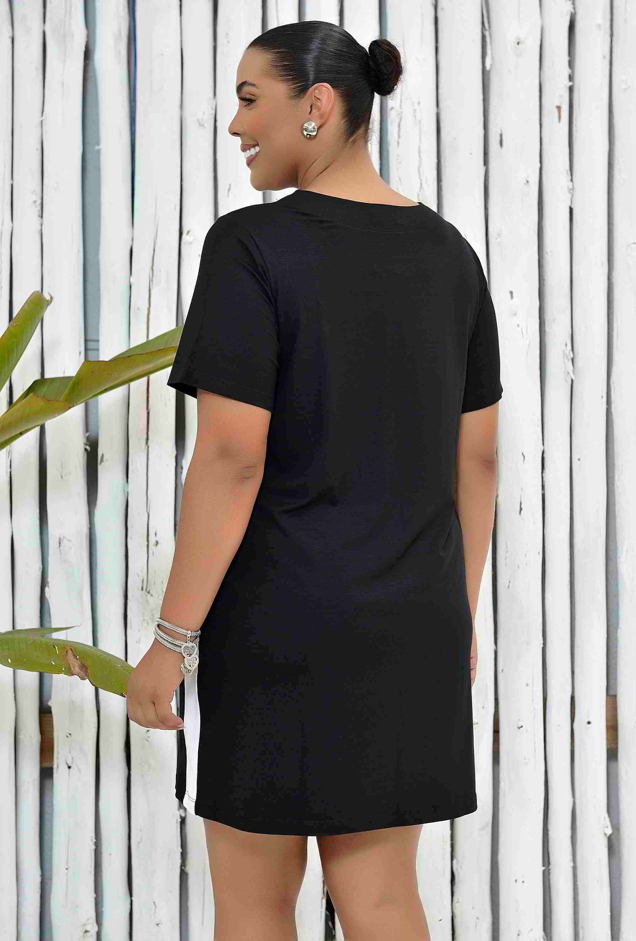 Vestido Plus Size Curto: Conforto Estilo Mania Brasil