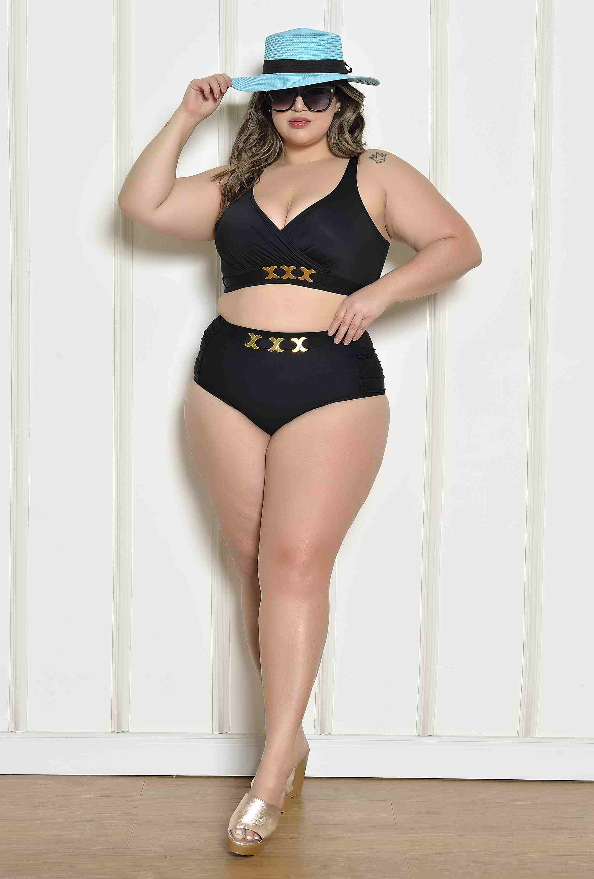 Moda Praia Plus Size Saida De Praia 2018 Moda Praia Moda Marisa - Main Image