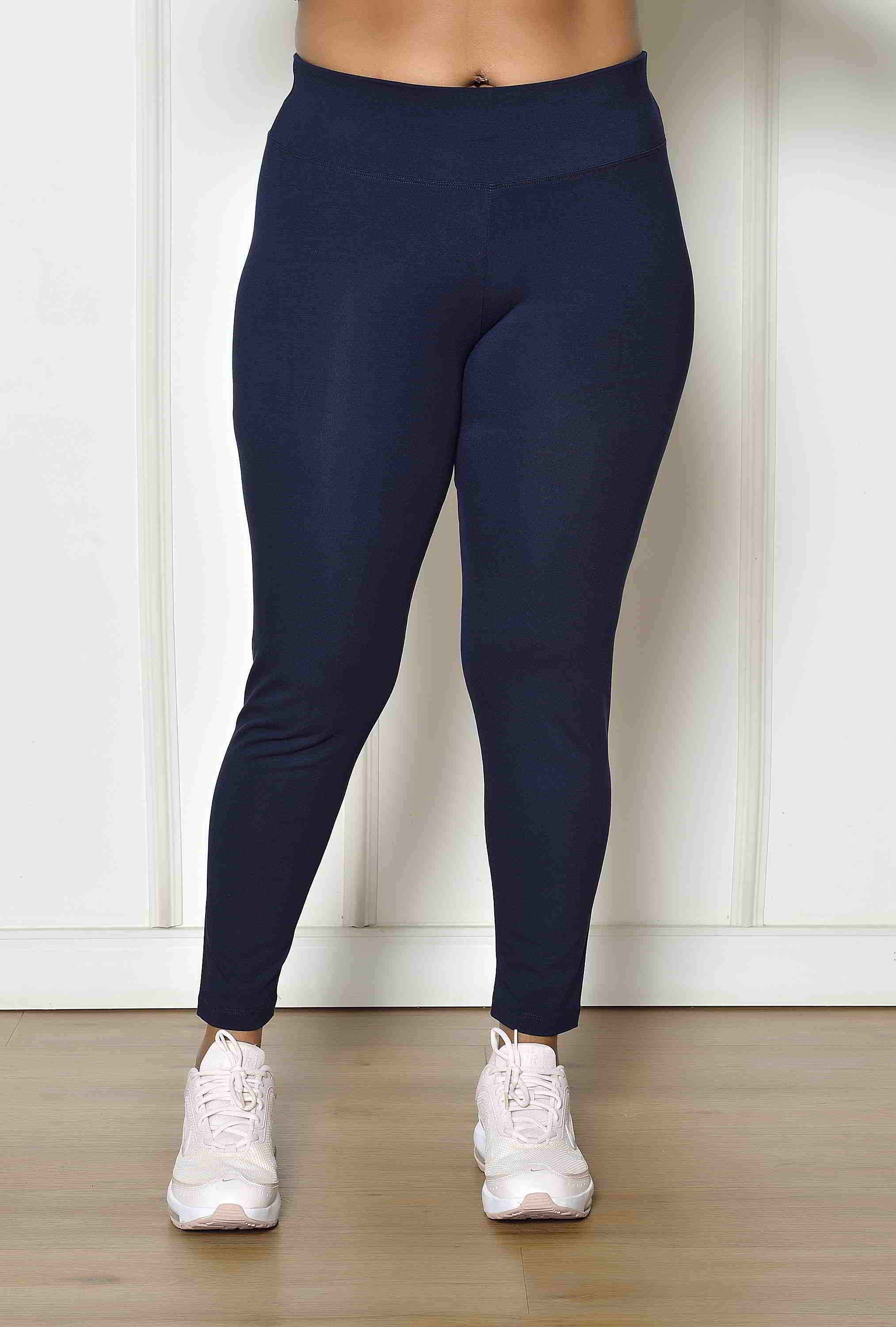 PERFECT FORM LEGGINGS plus Mサイズ Legging Plus Size Marinho Fitness | Cintura Alta | Conforto e